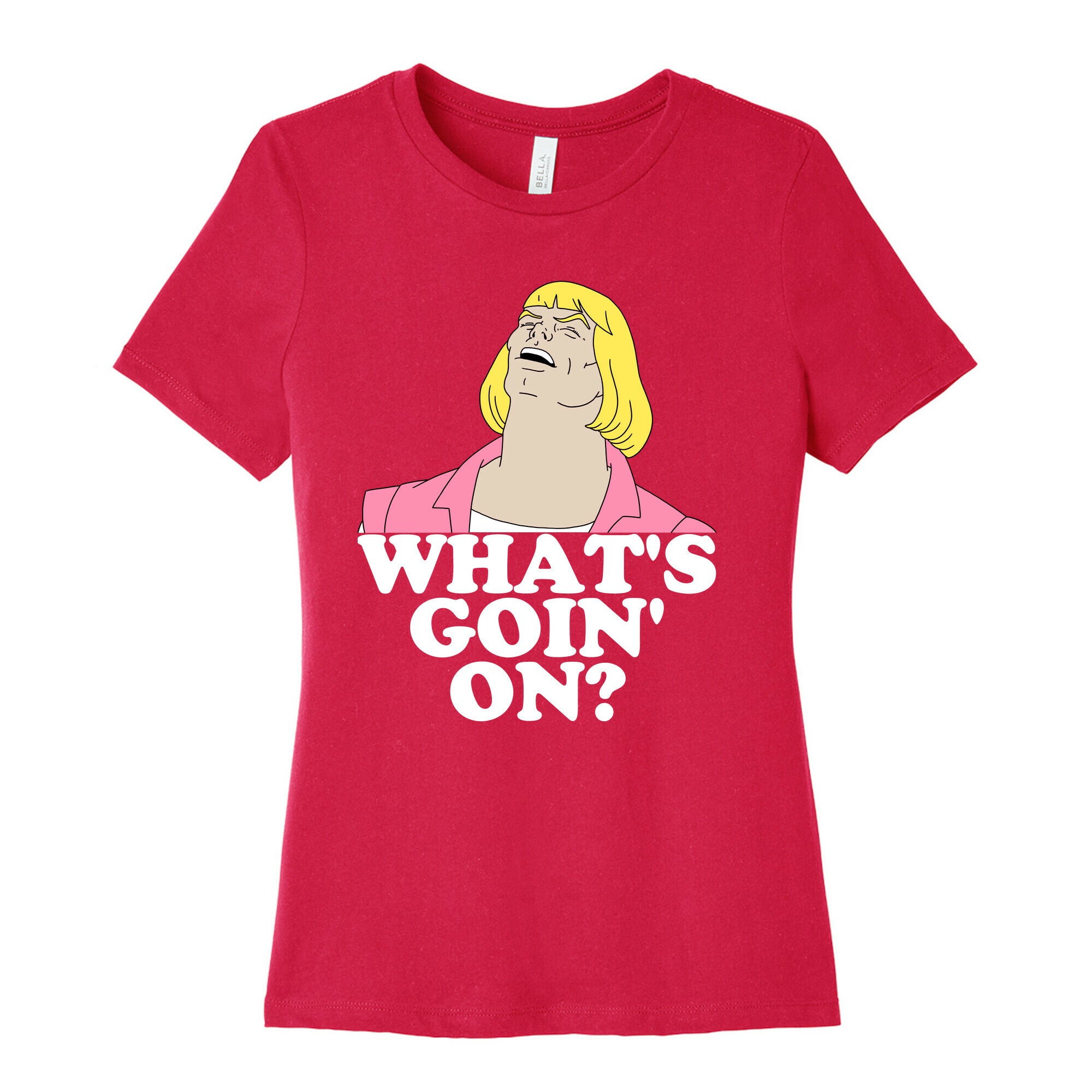 What's Goin' On? Couples Shirt Women's Cotton Tee